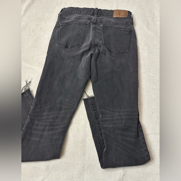 Madewell Gray Skinny Pants - Picture 4 of 10